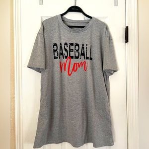 Baseball Mom T-shirt